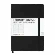 NOTITIEBOEK LEUCHTTURM1917 M LIJN ZWART