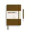 SPICE BROWN, SOFTCOVER, MEDIUM (A5), 123 P.,PLAIN