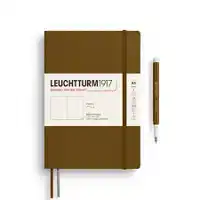 SPICE BROWN, SOFTCOVER, MEDIUM (A5), 123 P.,PLAIN
