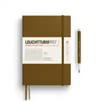 SPICE BROWN, SOFTCOVER, MEDIUM (A5), 123 P.,RULED
