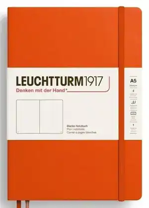 LEUCHTTURM MEDIUM PUMPKIN PLAIN