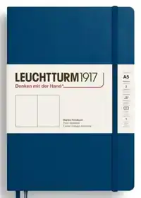 LEUCHTTURM MEDIUM INDIGO PLAIN