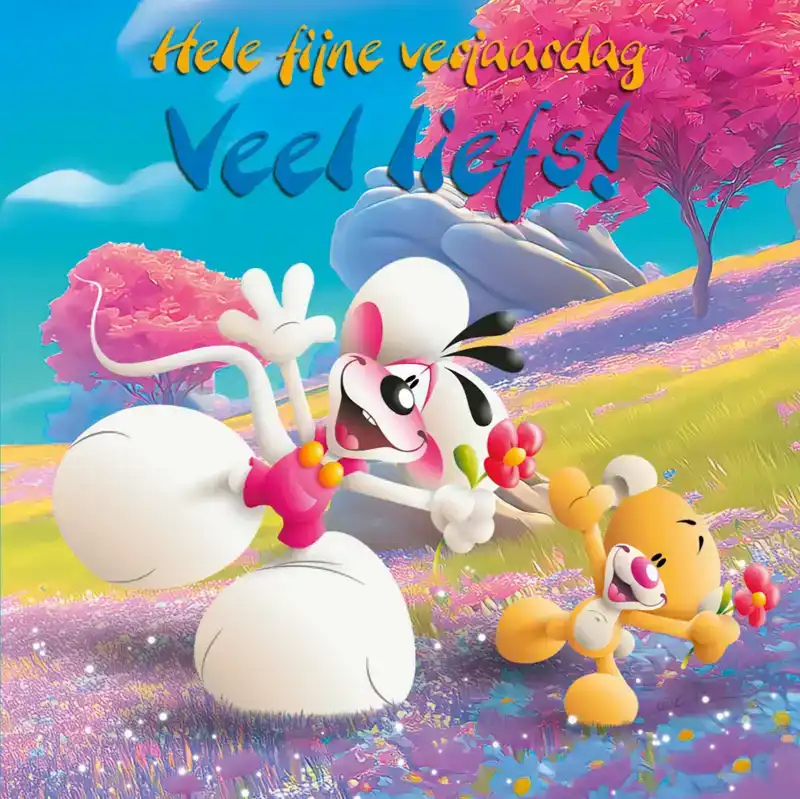 DIDDL 3D CARDS NL 1700 VERJAARDAG