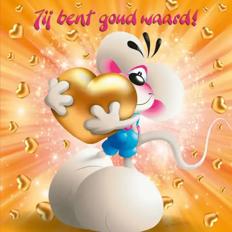 DIDDL 3D CARDS NL 2300 LIEFDE/VRIENDSCHAP
