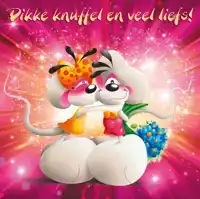 DIDDL 3D CARDS NL 2500 LIEFDE/VRIENDSCHAP