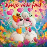 DIDDL 3D CARDS NL 2800 LIEFDE/VRIENDSCHAP