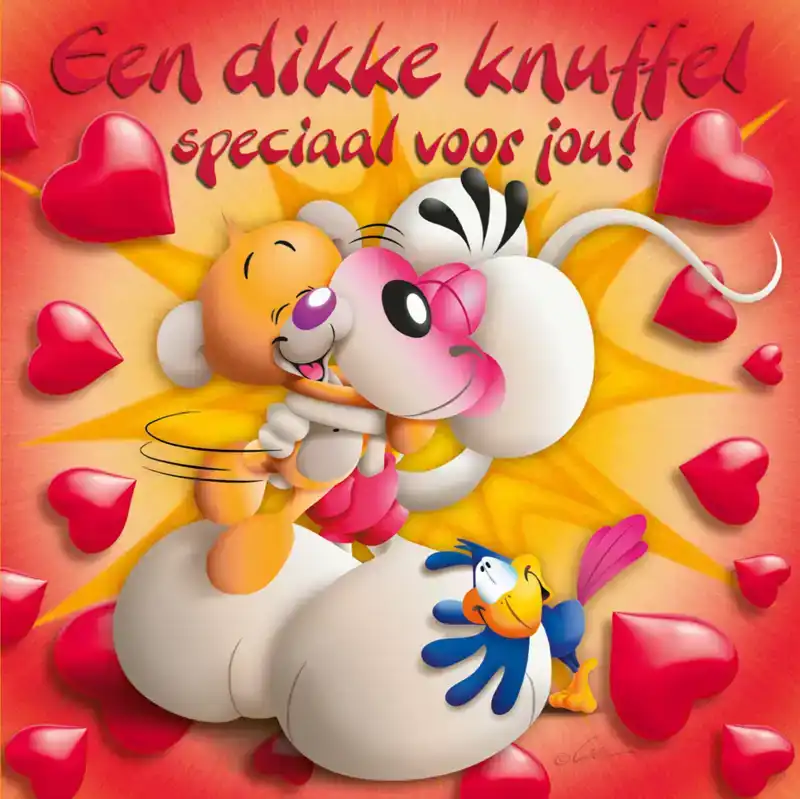 DIDDL 3D CARDS NL 3300 DIKKE KNUFFEL