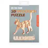 KAT - HOUTEN 3D PUZZEL