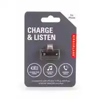 KIKKERLAND IPHONE LIGHTNING SPLITTER - LAAD OP EN LUISTER