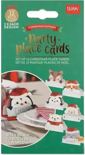 CHRISTMAS PLACE CARDS 12 ST