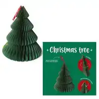 FOLDABLE PAPER CHRISTMAS TREE