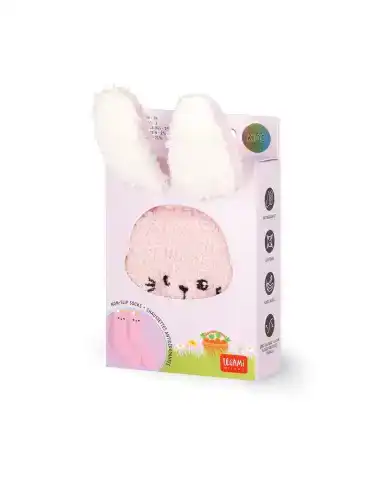 LEGAMI NON SLIP SOKKEN KIND - KONIJN