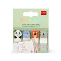 ADHESIVE PAGEMARKERS CUTE ANIMALS