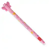 ERASABLE GEL PEN - BUTTERFLY - PINK INK