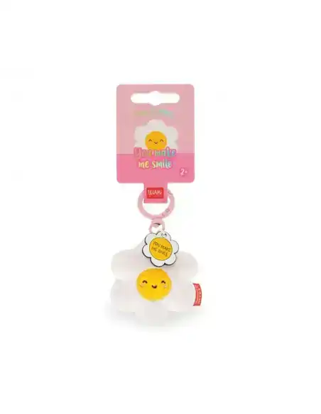 PLUSH KEY RING SUPER SOFT TINY DAISY