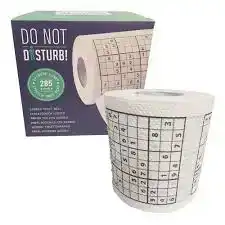 DO NOT DISTURB - SUDOKU TOILET ROLL