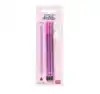 3PCS REFILL ERASABLE PEN PURPLE