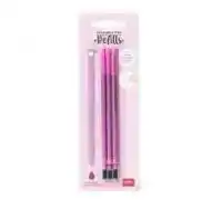 3PCS REFILL ERASABLE PEN PURPLE