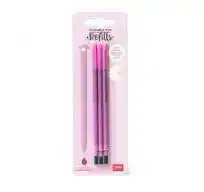 3PCS REFILL ERASABLE PEN PURPLE