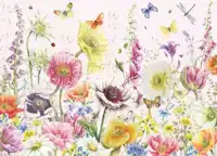 PUZZEL (1.000 STUKJES): WILD FLOWER FIELD, JANNEKE BRINKMAN-