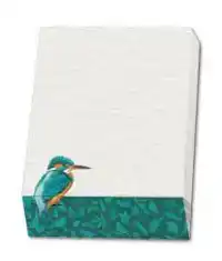 MEMO BLOCNOTE: DRIE VOGELS, ELWIN VAN DER KOLK, VOGELBESCHER