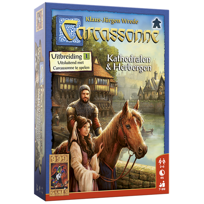 CARCASSONNE: KATHEDRALEN & HERBERGEN