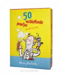 50 VERBLUFFENDE PROEFJES OM ZELF TE DOEN