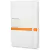 MOLESKINE WHITE POCKET RULED NOTEBOOK HARD