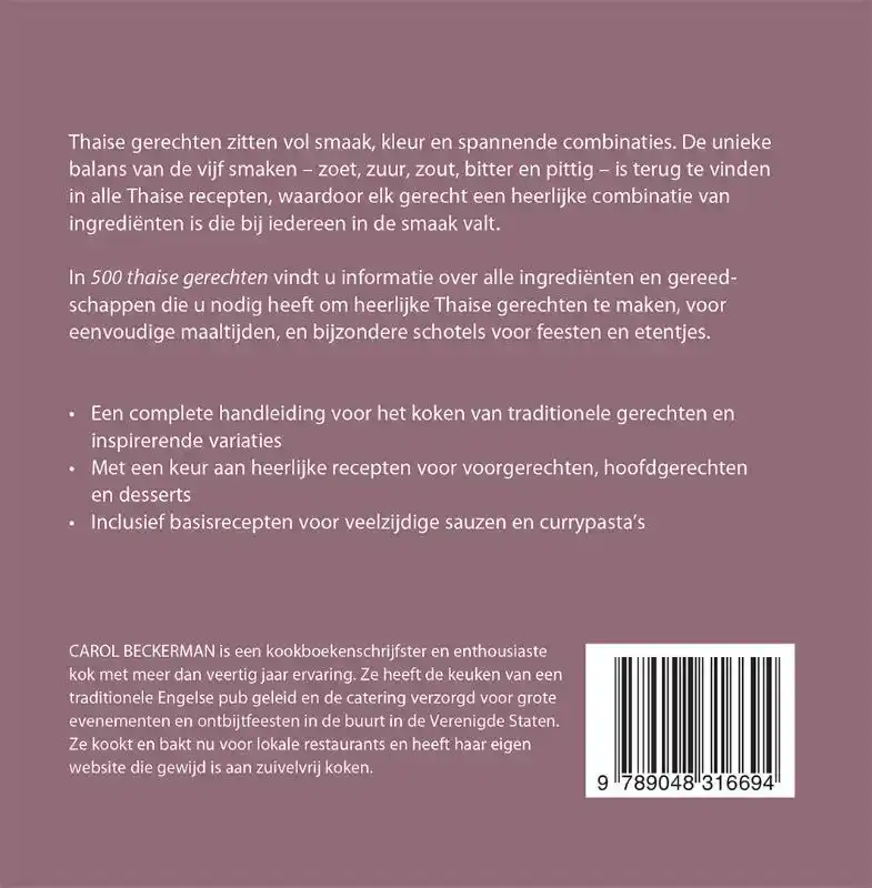 500 THAISE GERECHTEN