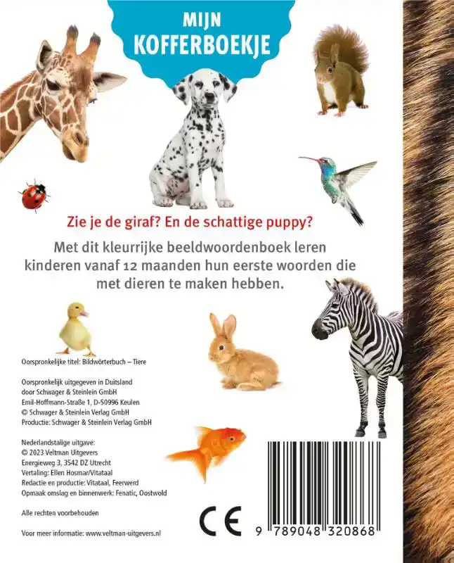 MIJN KOFFERBOEKJE - DIEREN