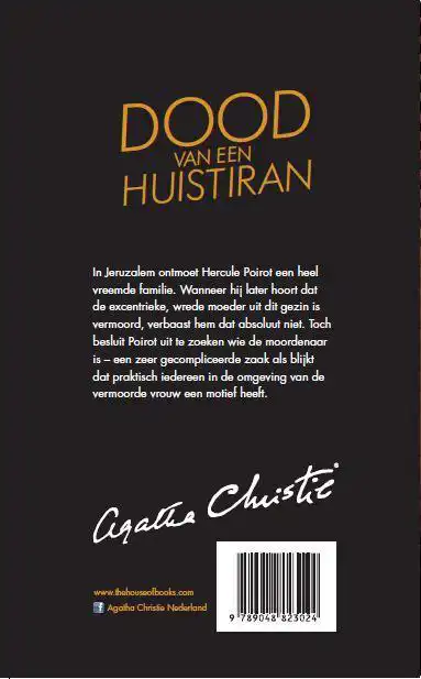 DOOD VAN EEN HUISTIRAN