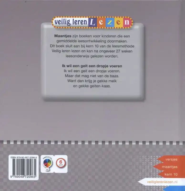 IK WIL EEN GEIT EEN DROPJE VOEREN