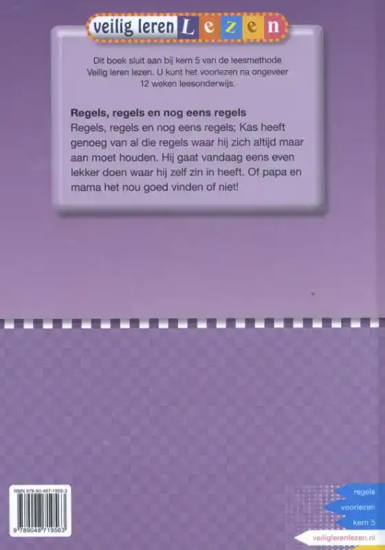 REGELS, REGELS EN NOG EENS REGELS