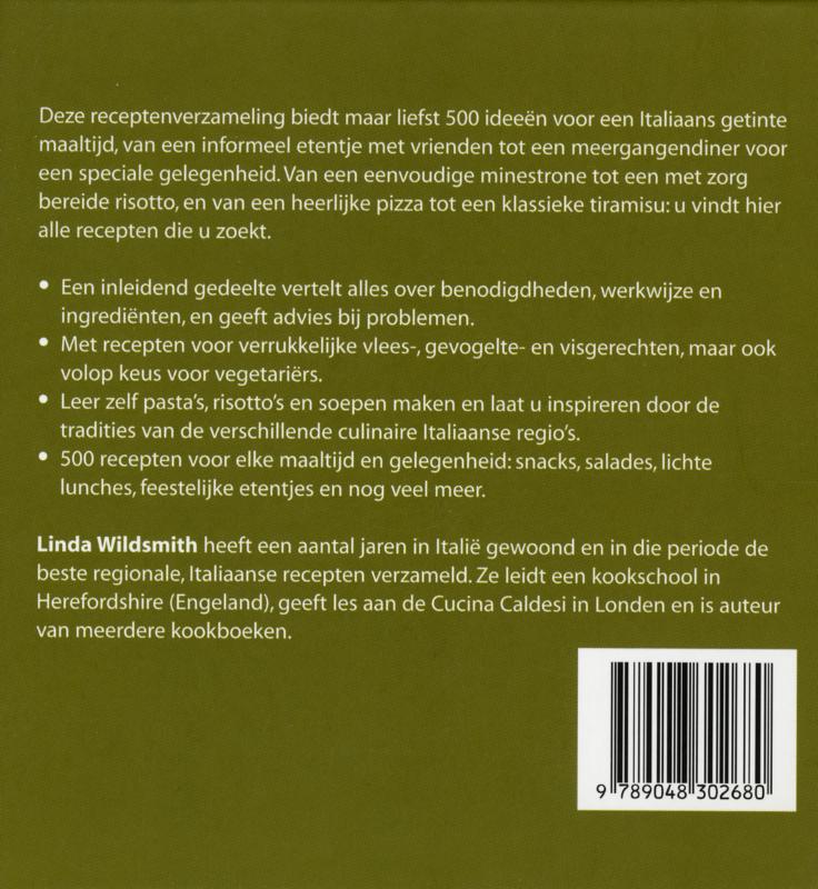 500 ITALIAANSE GERECHTEN