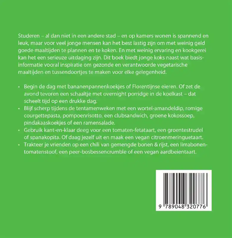 500 VEGGIE STUDENTENMAALTIJDEN