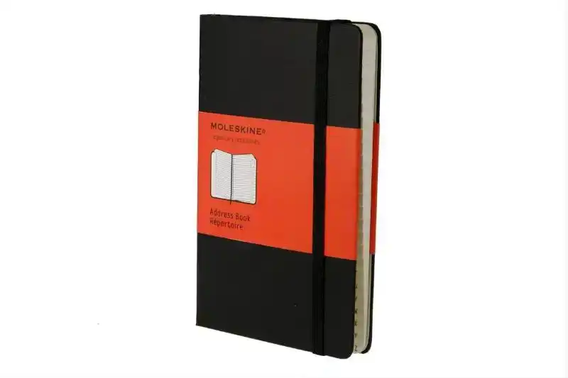 ADRESBOEK MOLESKINE POCKET 90X140MM