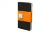 MOLESKINE RULED CAHIER (SET OF 3) BLACK POCKET