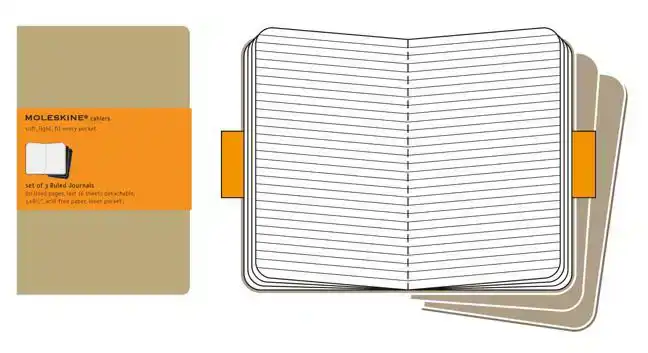 MOLESKINE RULED CAHIER L