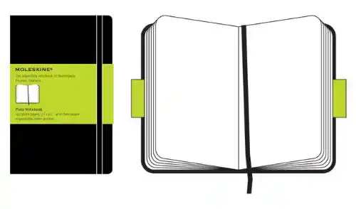 NOTITIEBOEK MOLESKINE POCKET 90X140MM
