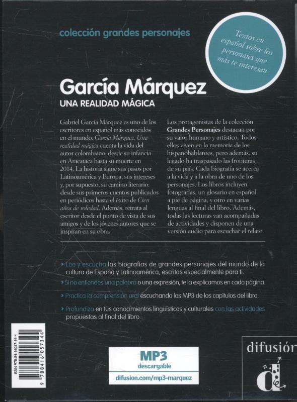 GRANDES PERSONAJES - GARCIA MARQUEZ