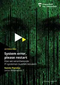 SYSTEM ERROR, PLEASE RESTART