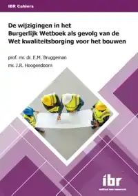 DE WIJZIGINGEN IN HET BURGERLIJK WETBOEK ALS GEVOLG VAN DE W