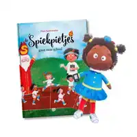 DE SPIEKPIETJES, PAKKET POP MEISJE DONKER + DE SPIEKPIETJES