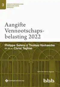 3-AANGIFTE VENNOOTSCHAPSBELASTING 2022 (GEDRUKTE VERSIE)