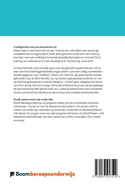 CONFIGURATIE VAN EEN INTERNETSERVER
