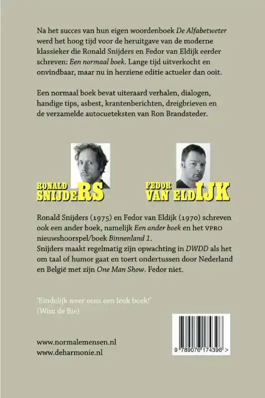 EEN NORMAAL BOEK