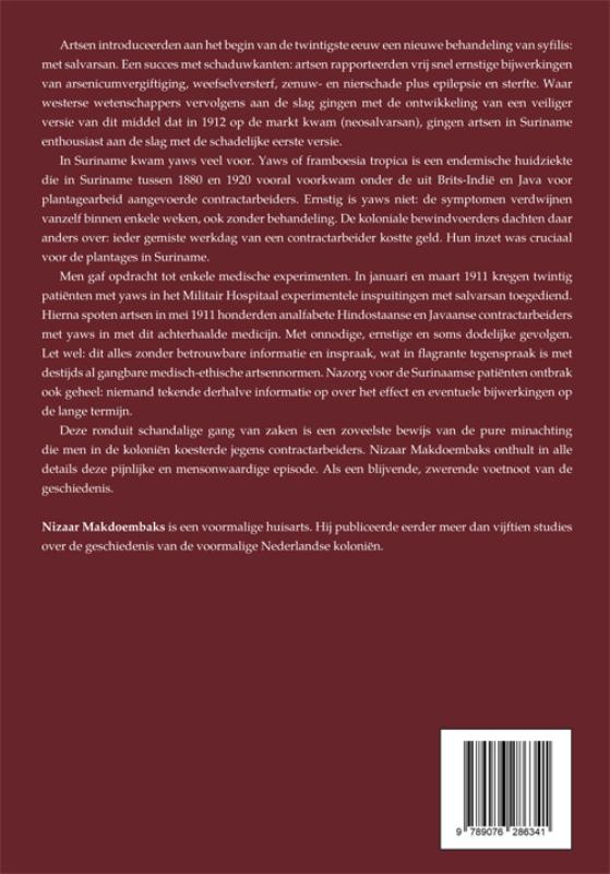 MEDISCH MASSA-EXPERIMENT OP ANALFABETE YAWSPATIENTEN