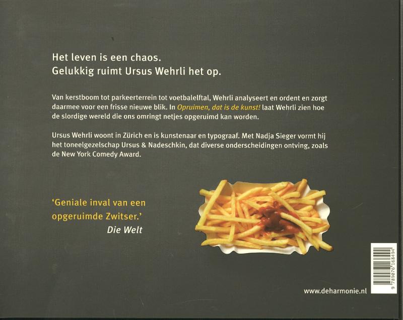 OPRUIMEN, DAT IS DE KUNST!