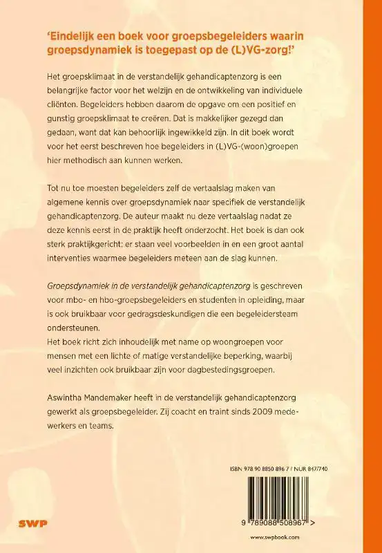 GROEPSDYNAMIEK IN DE VERSTANDELIJK GEHANDICAPTENZORG