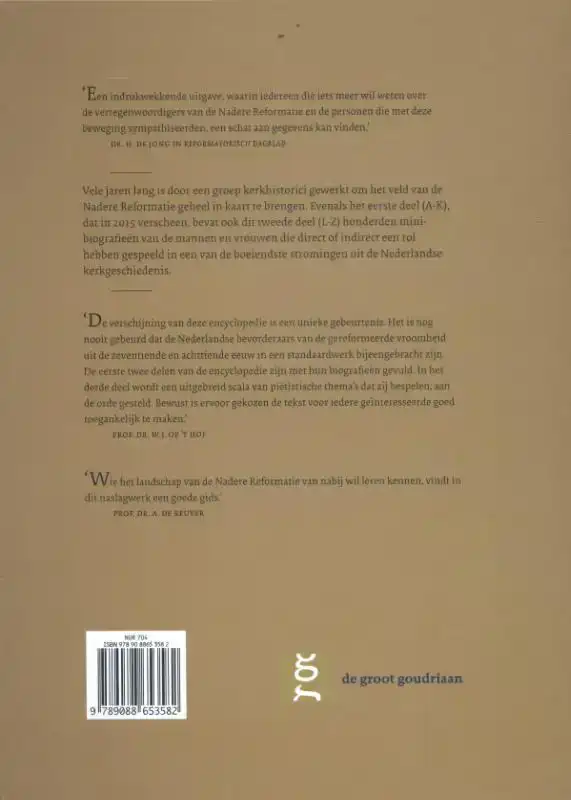 ENCYCLOPEDIE NADERE REFORMATIE